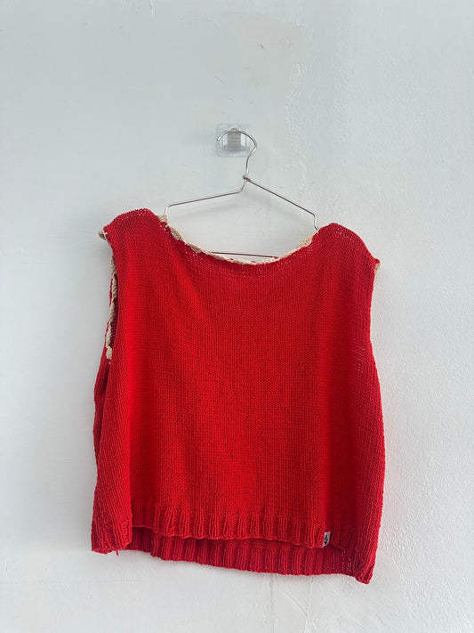 SAMPLE Joyce vest knit - one size