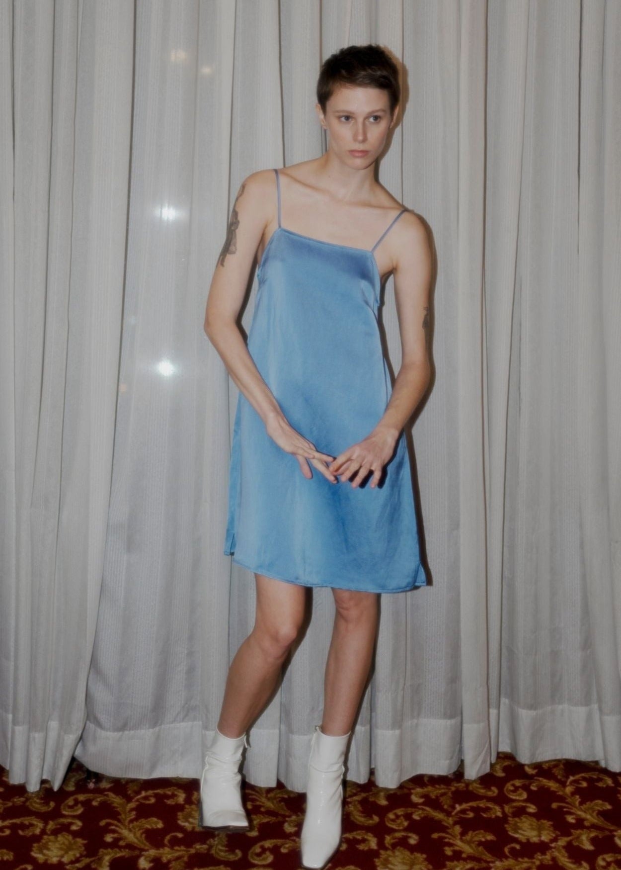 Tessa Dress - Blue
