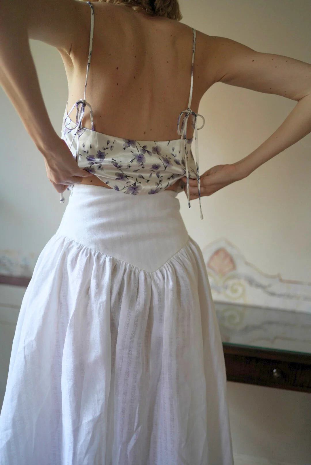 Dani Skirt - White Misfit