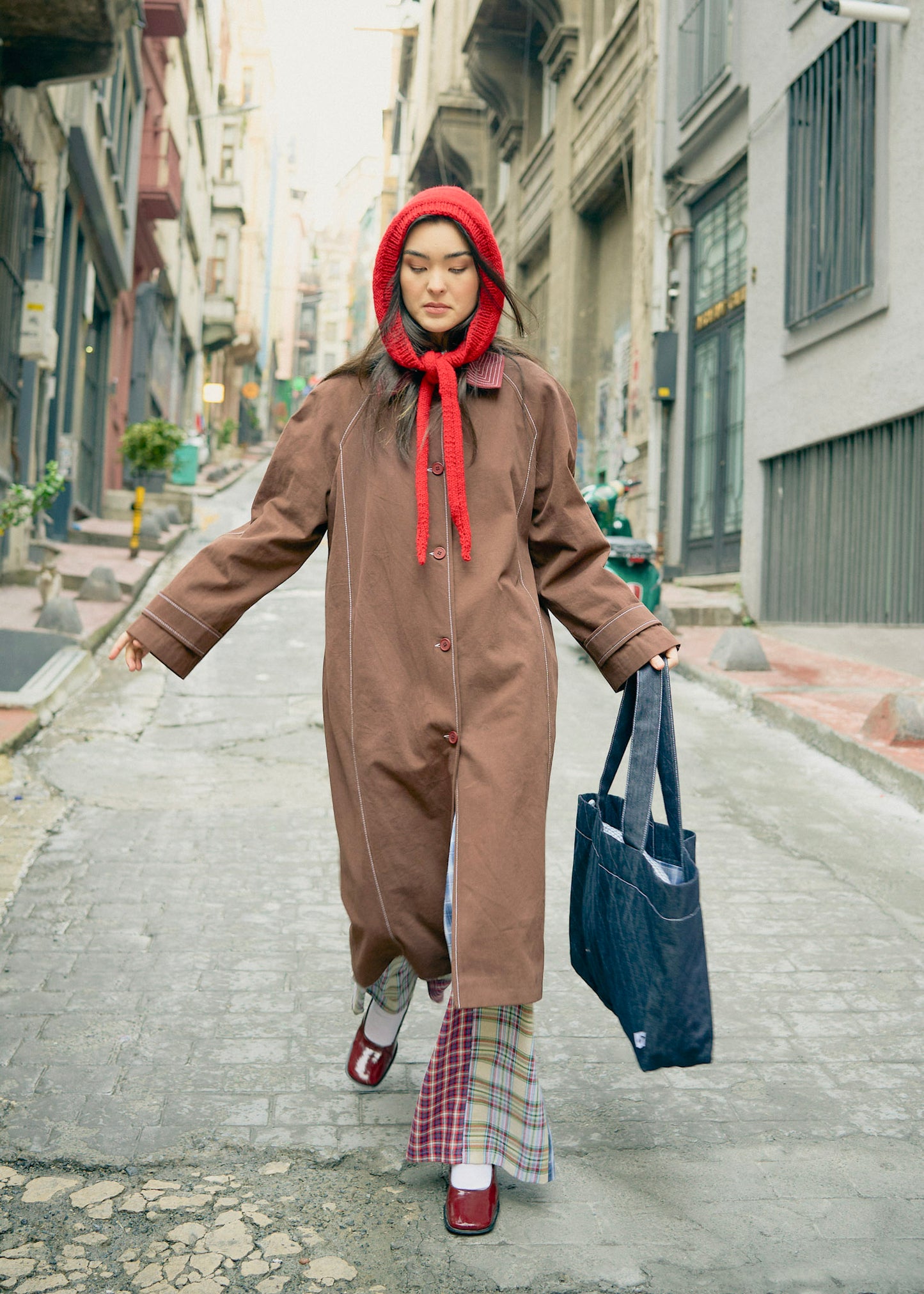 Zoe Coat - Brown