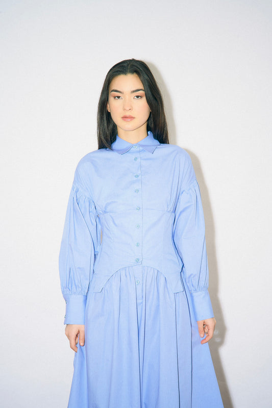 Tahlia Dress - blue
