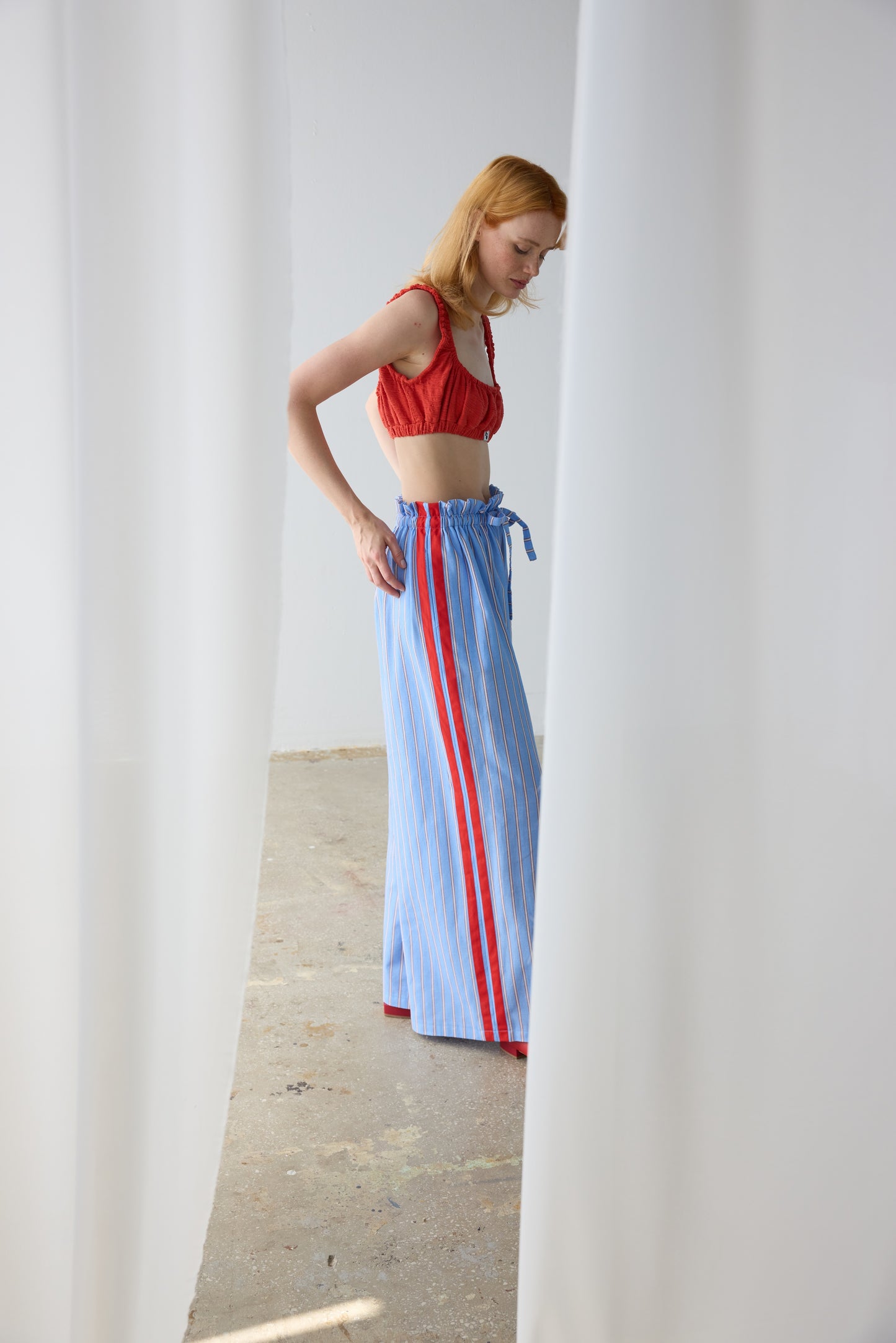 Heather Trousers - Blue