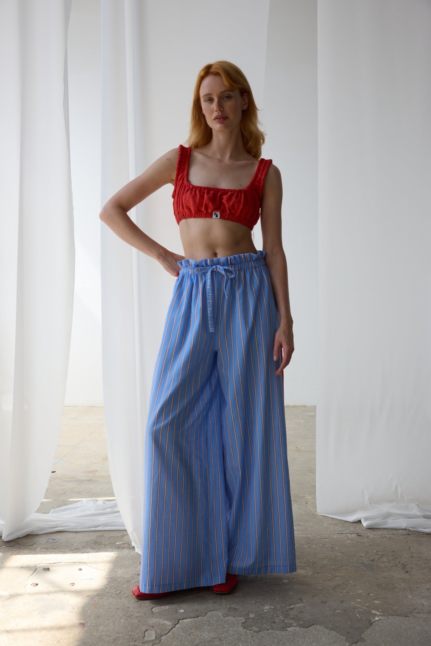 Heather Trousers - Blue