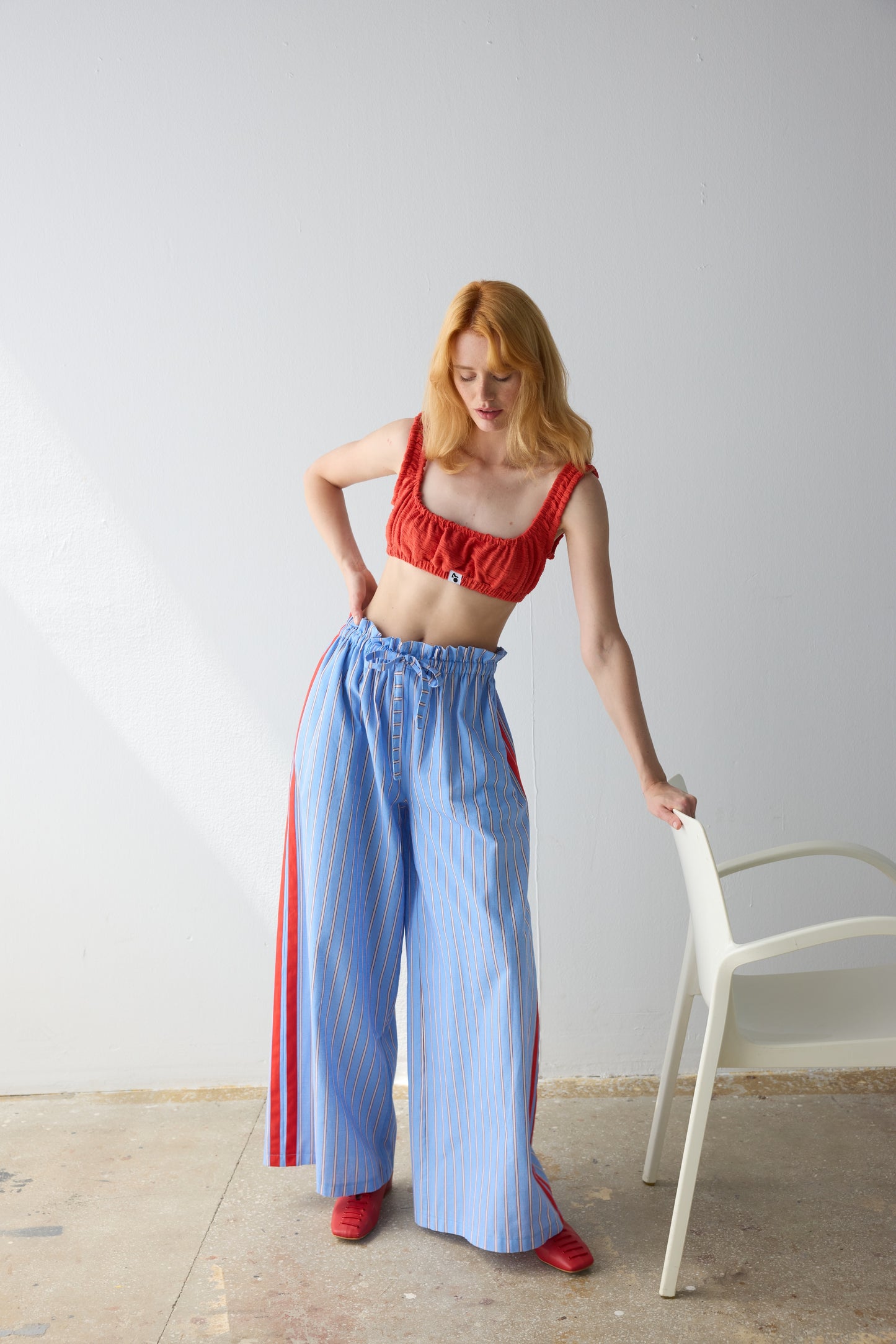 Heather Trousers - Blue