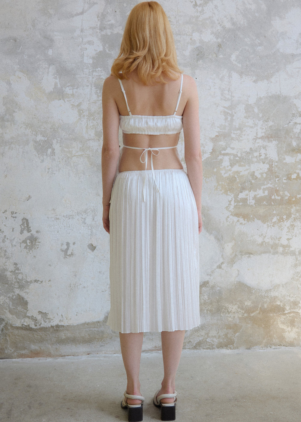 Simona Skirt - White - OhSevenDays
