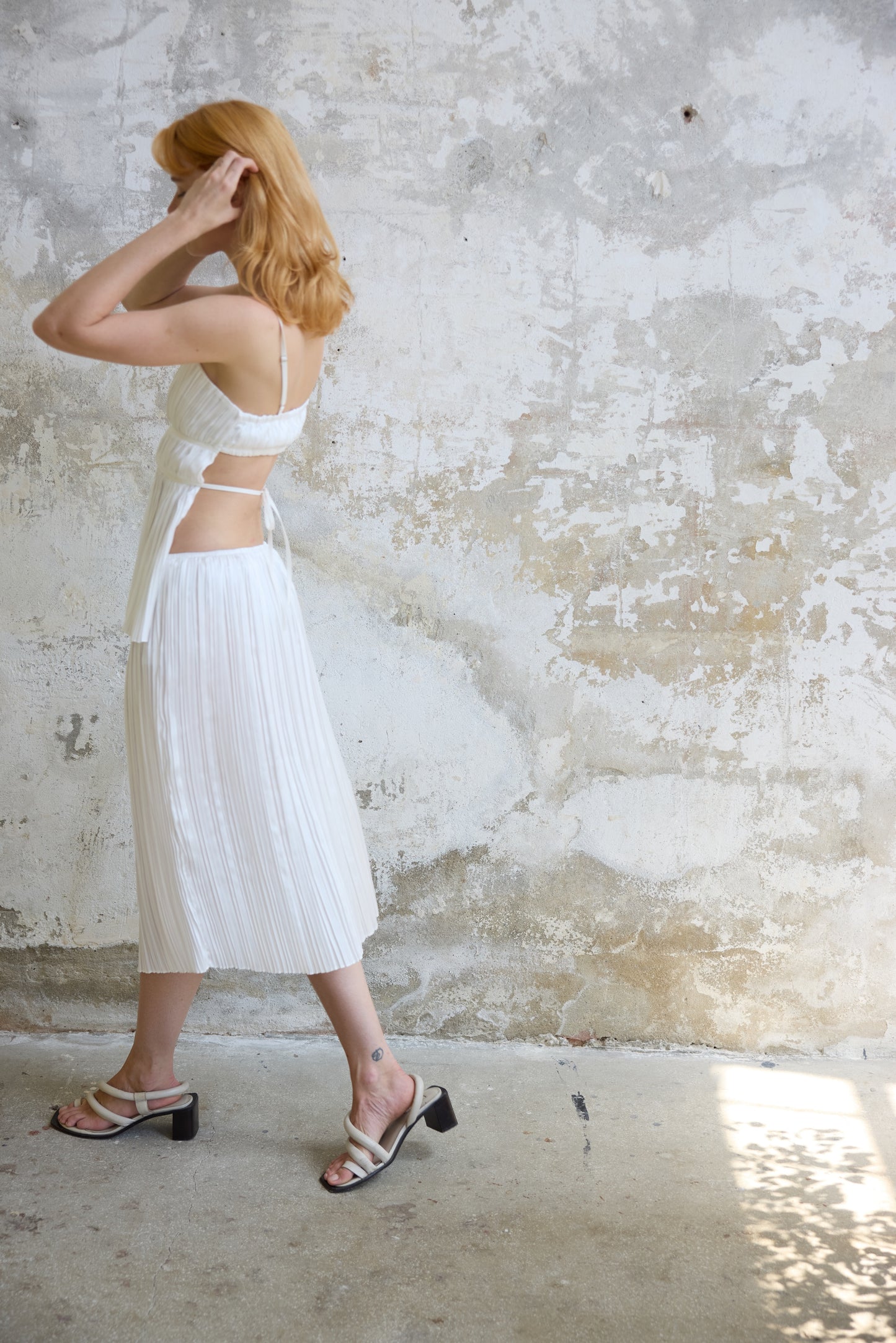 Simona Skirt - White