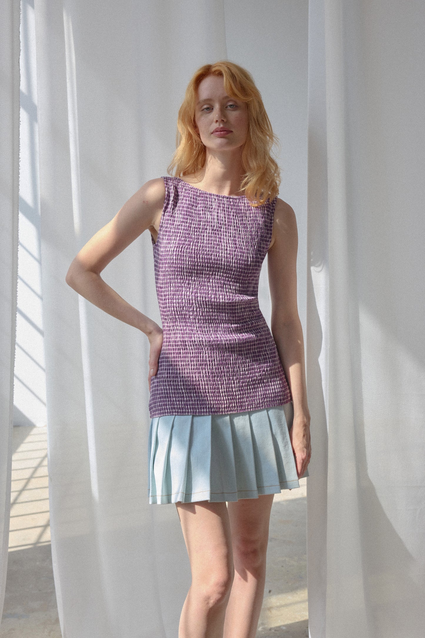 Zeynep Top - Plum - OhSevenDays