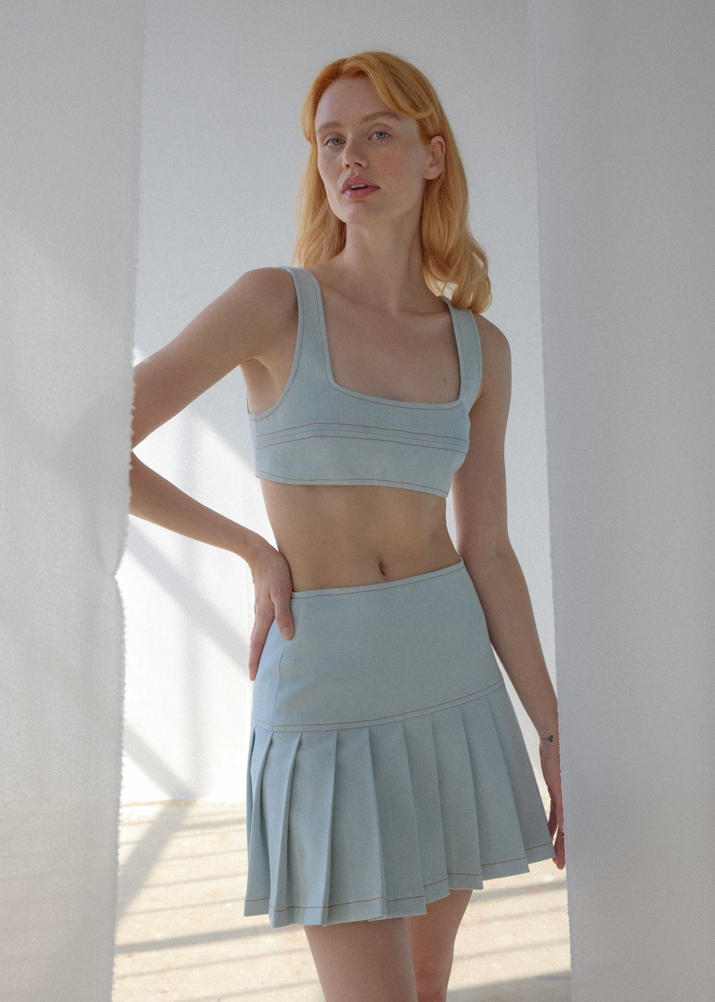 Abby Bralette - Blue - OhSevenDays