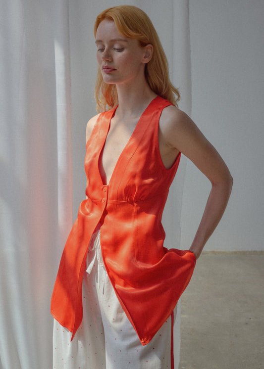 Helen Top - Red - OhSevenDays