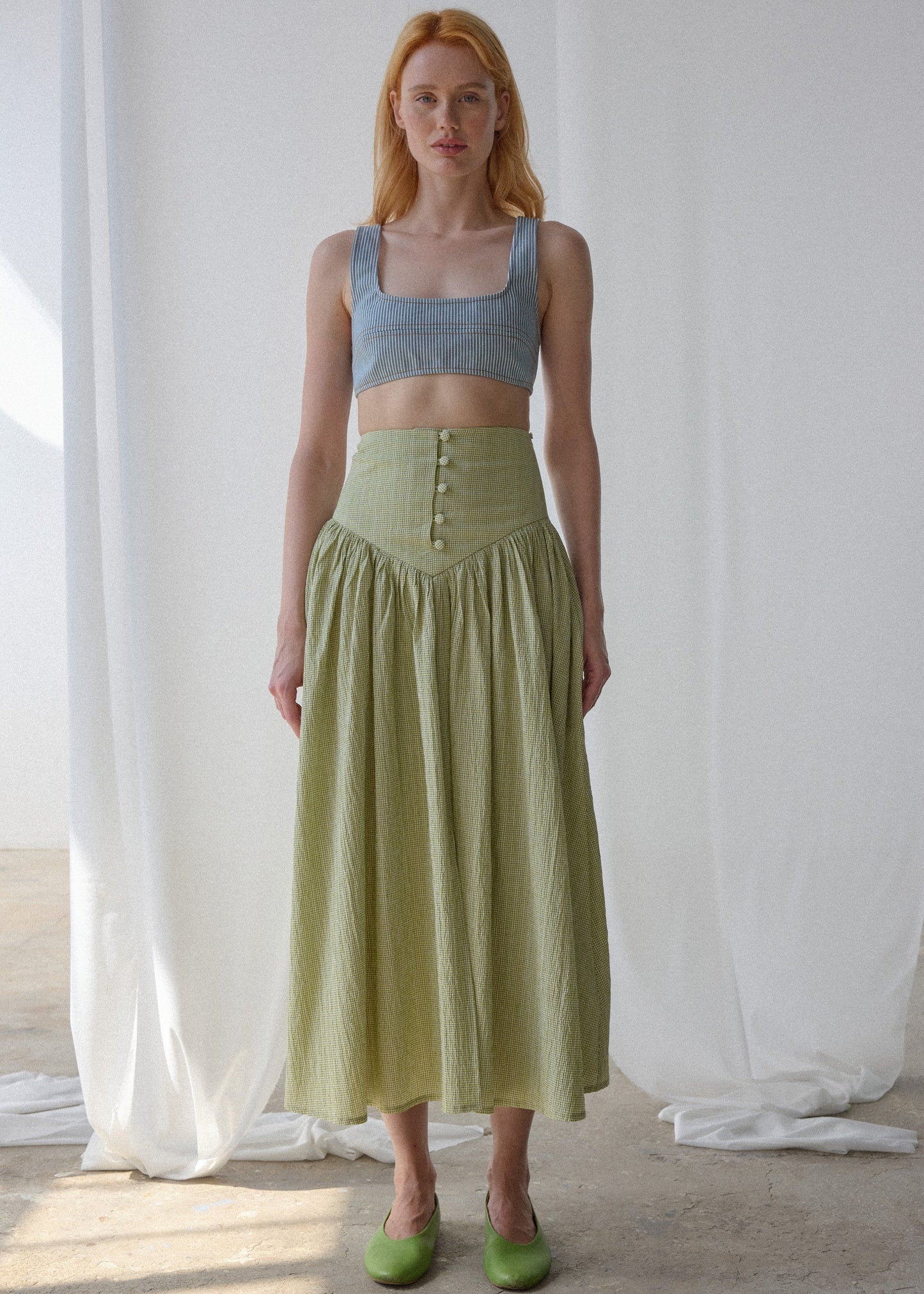 Dani Skirt - Mint - OhSevenDays