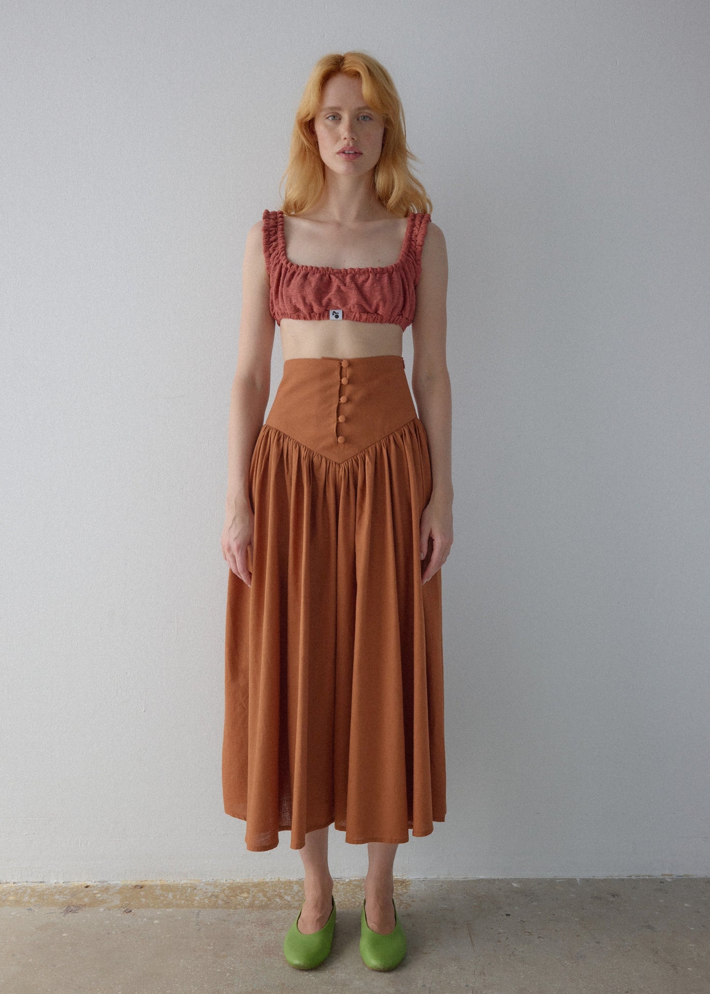 Dani Skirt - Copper - OhSevenDays