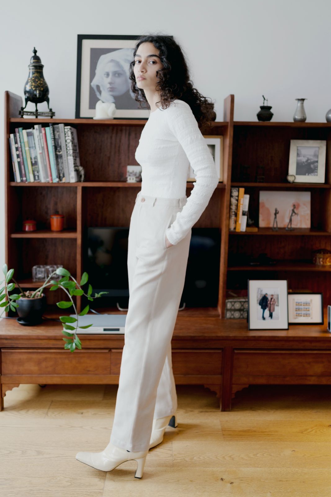 SAMPLE Idil Trousers - Beige