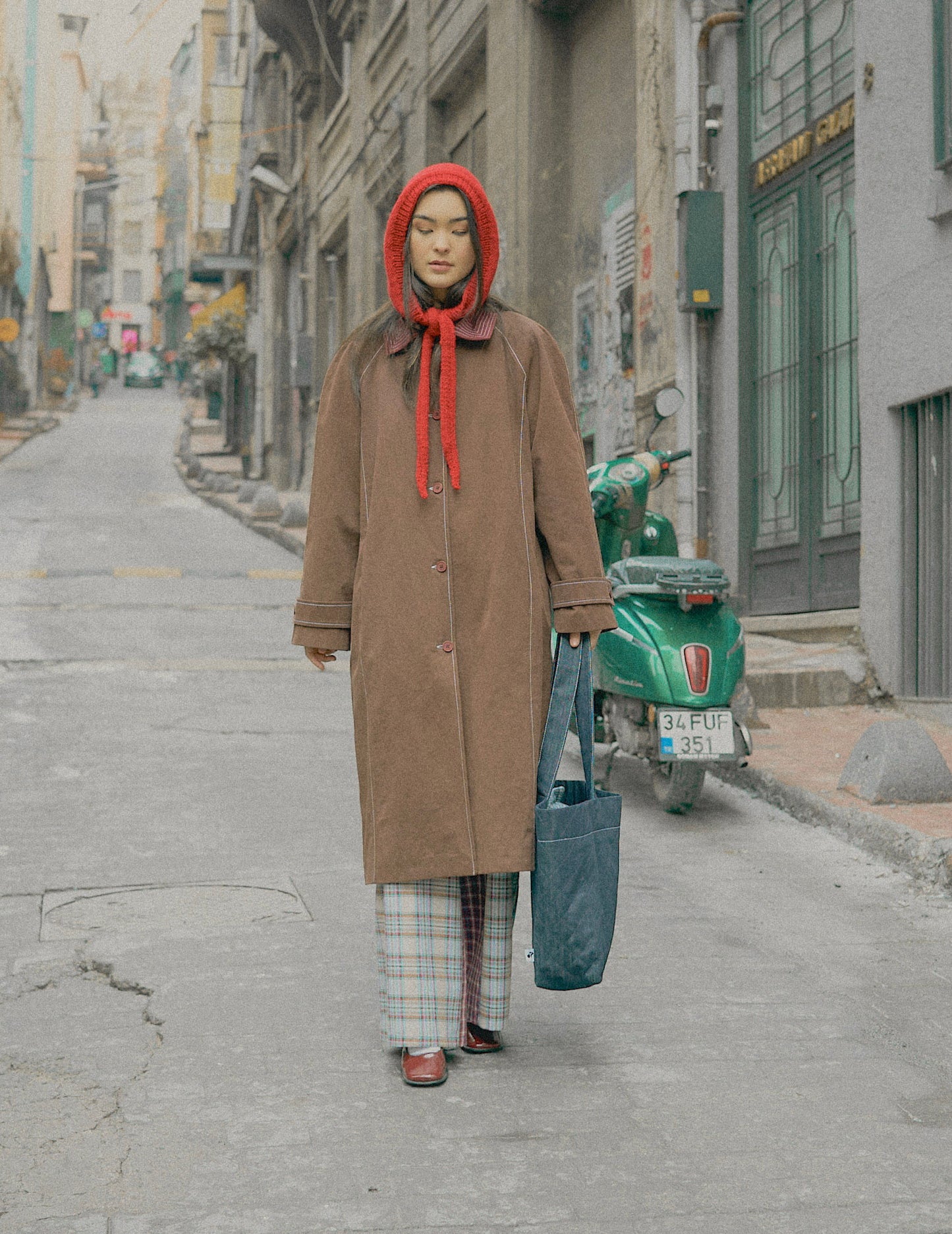 Zoe Coat - Brown