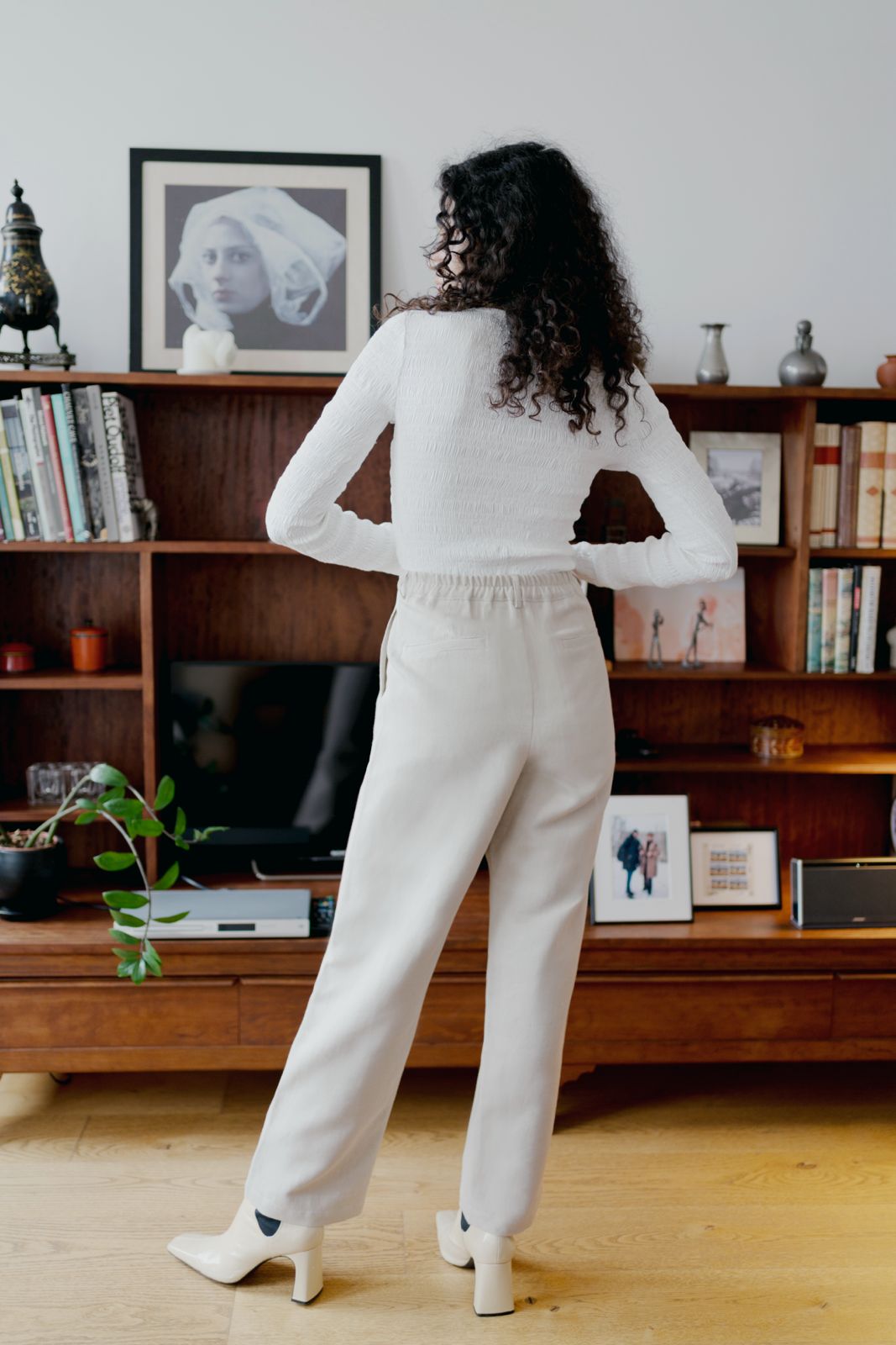 SAMPLE Idil Trousers - Beige