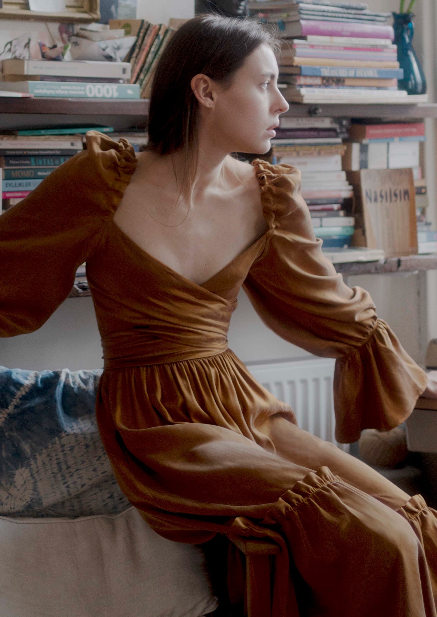 Bailey Reversible Dress - Copper