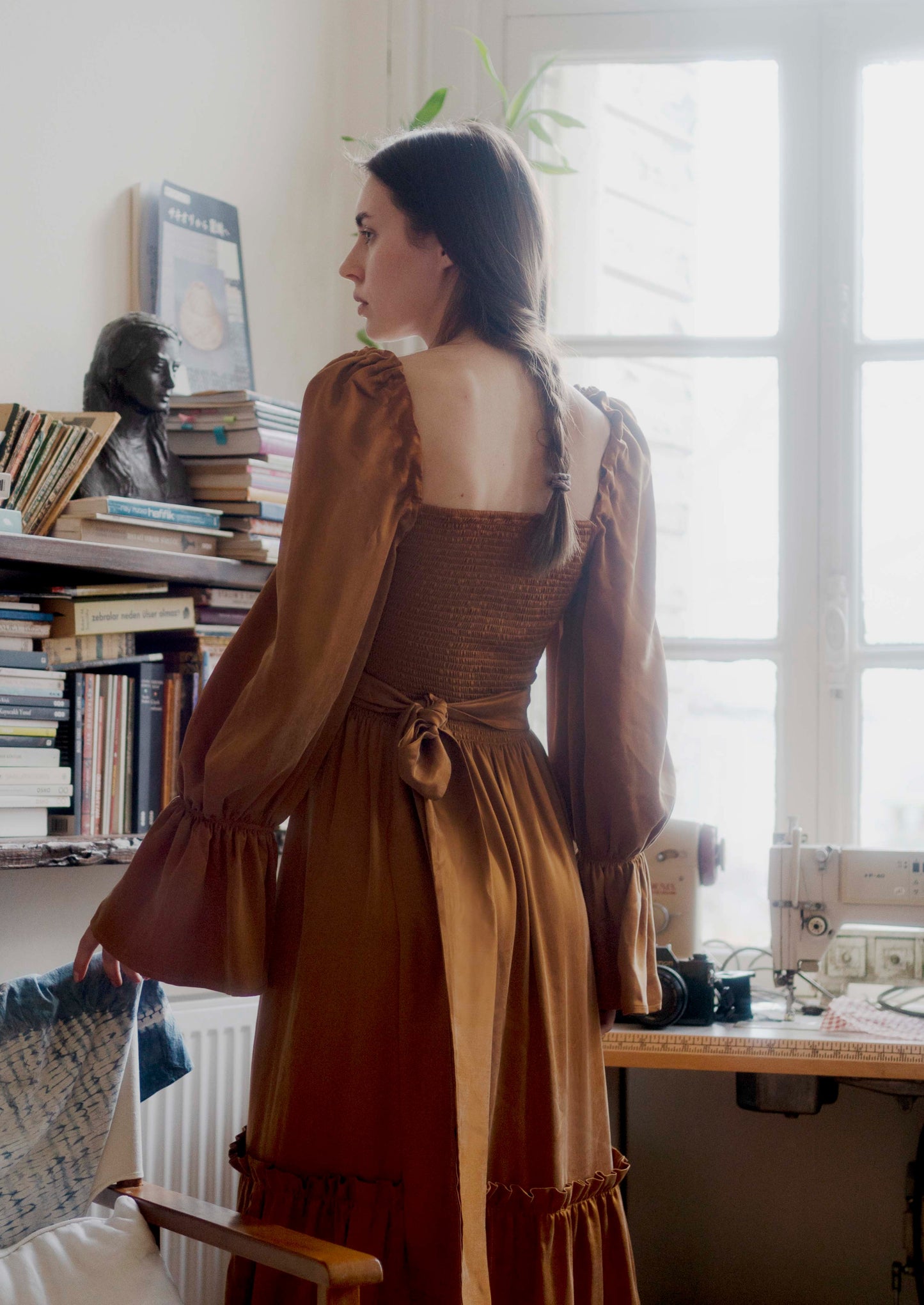 Bailey Reversible Dress - Copper