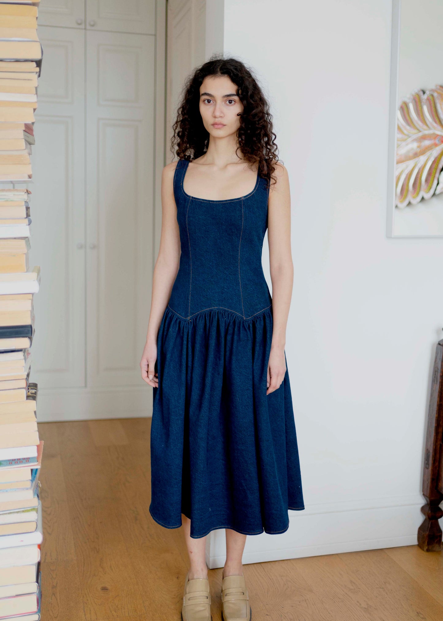 Danielle Dress - Dark Denim