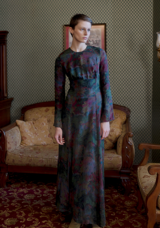 Desiree Dress - Swirl Print