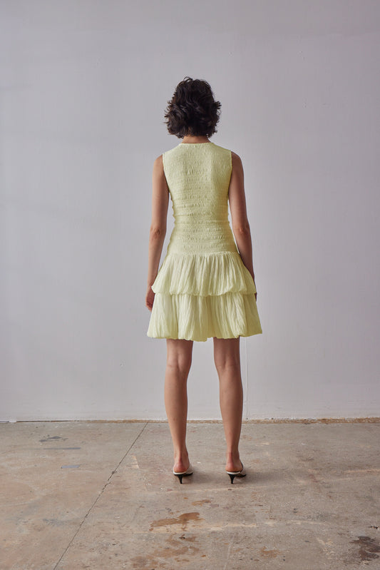 Emilia Dress - Yellow