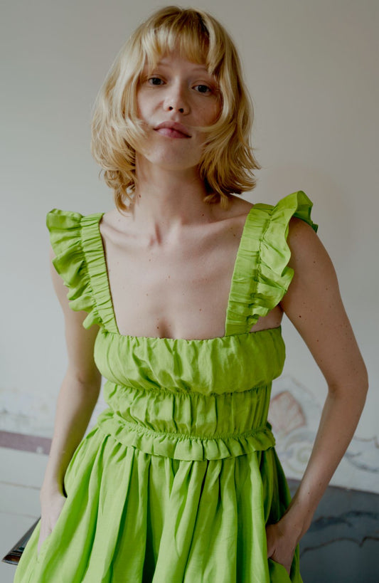 Elsi Dress - Green