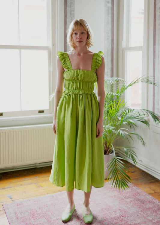 Elsi Dress - Green