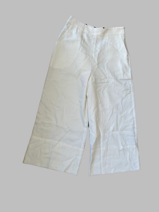 SAMPLE Whitney Trousers (White) - OhSevenDays