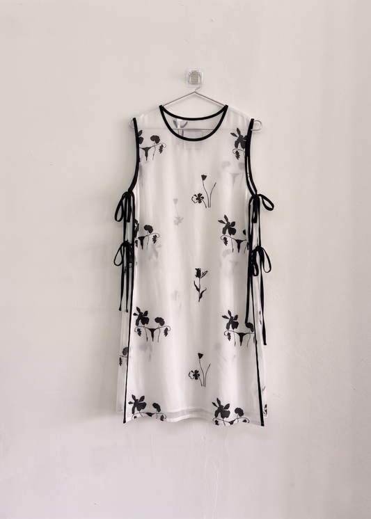 Maya Tunic Mini Dress - White