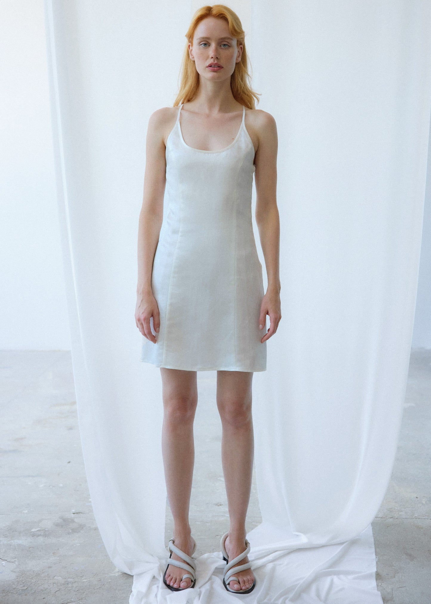 Maria Dress - White - OhSevenDays