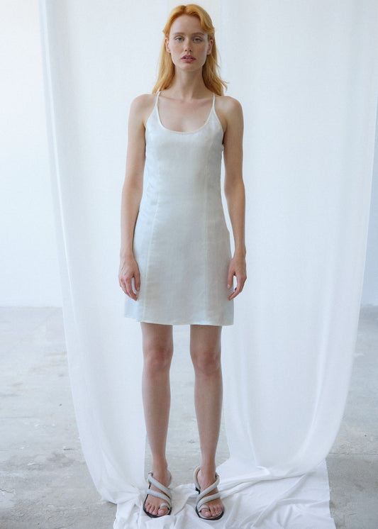 Maria Dress - White - OhSevenDays