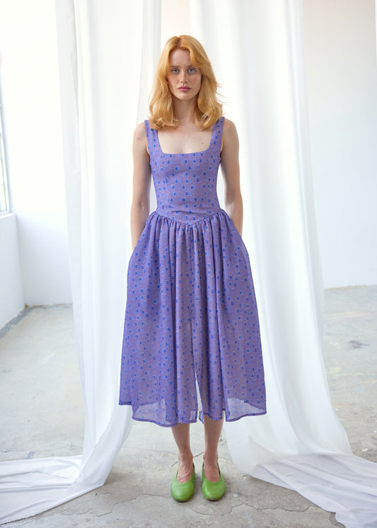 SAMPLE Dani dress - Purple