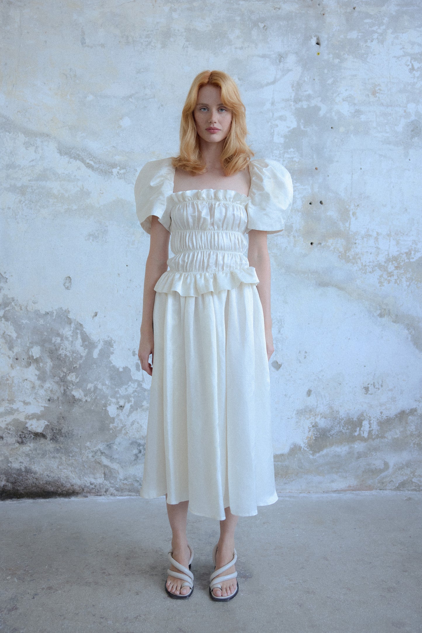 Belle Dress - White - OhSevenDays