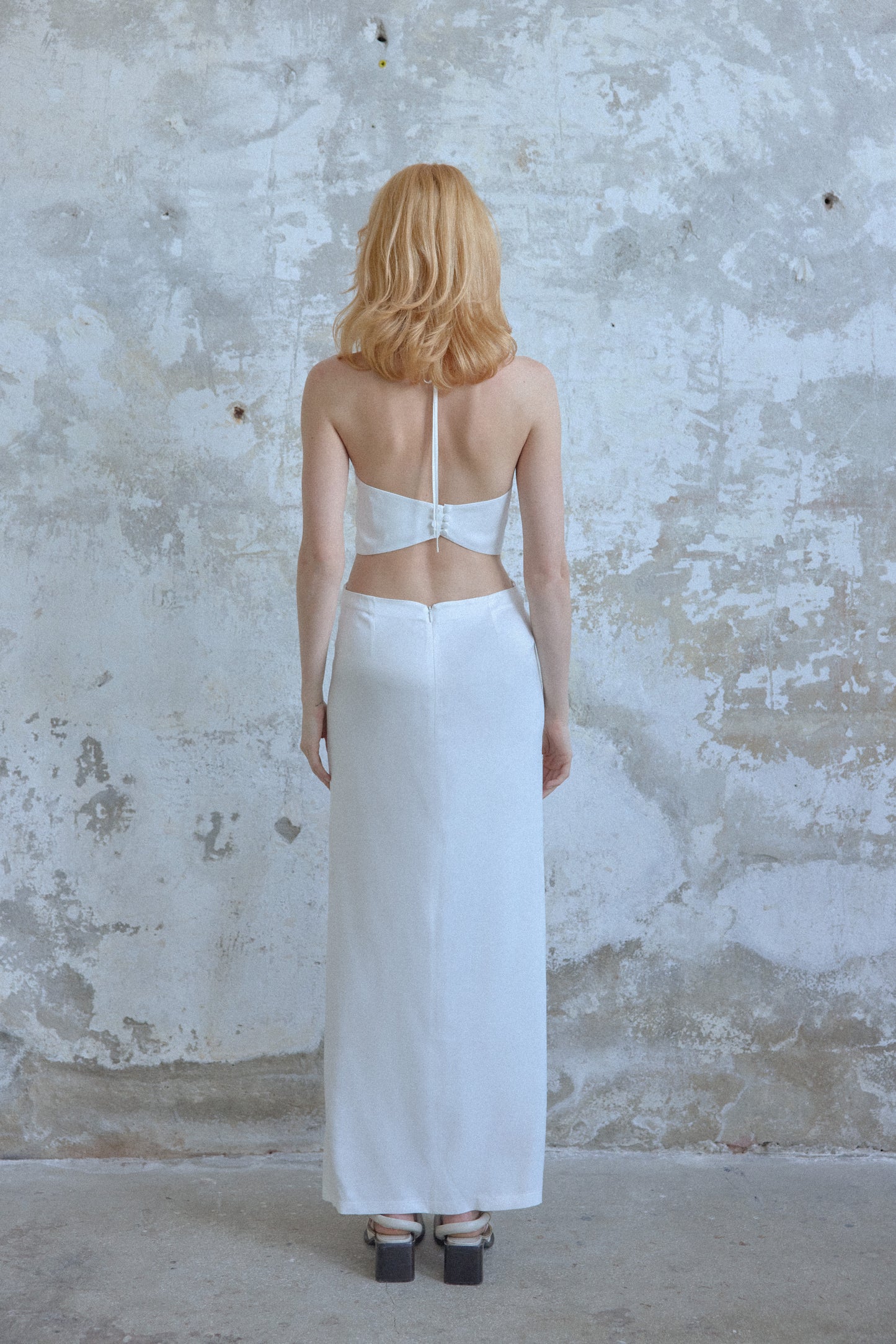 Venus Dress - White - OhSevenDays