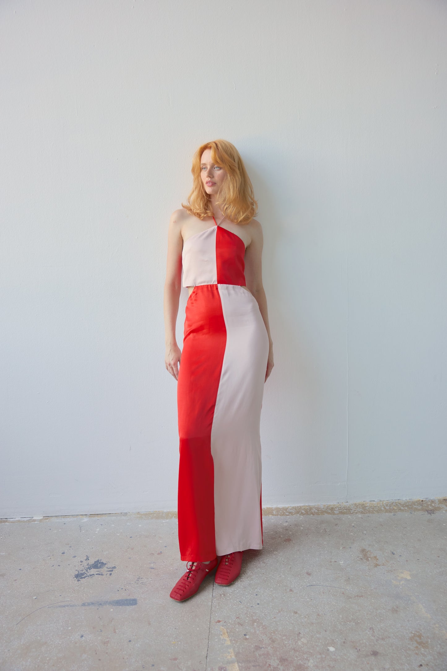 Venus Dress - Pink Red