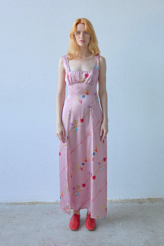 SAMPLE Caroline Dress - pink