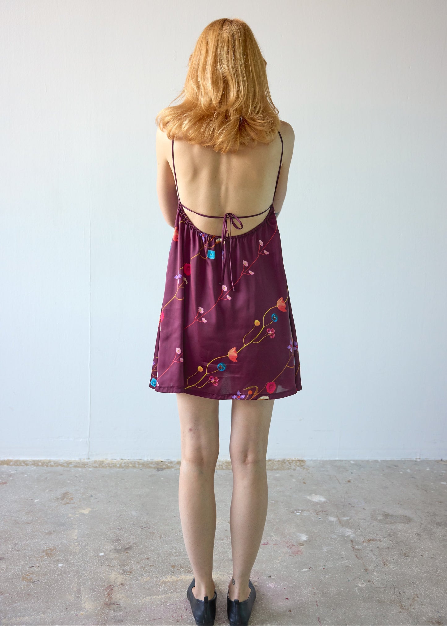 Evonne Dress - Burgundy