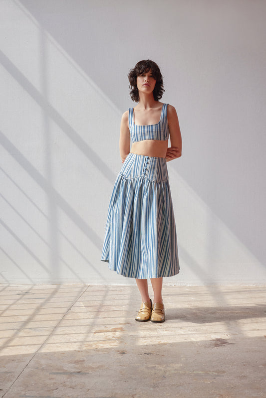 SAMPLE Danielle Skirt - Striped
