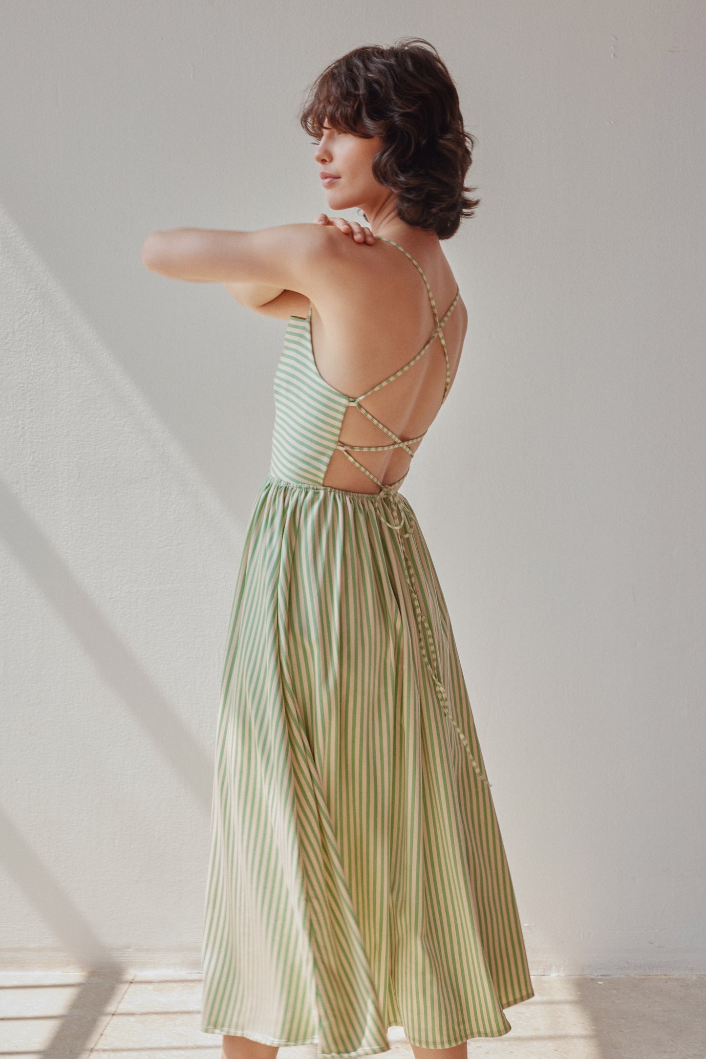 Beth Dress - Green