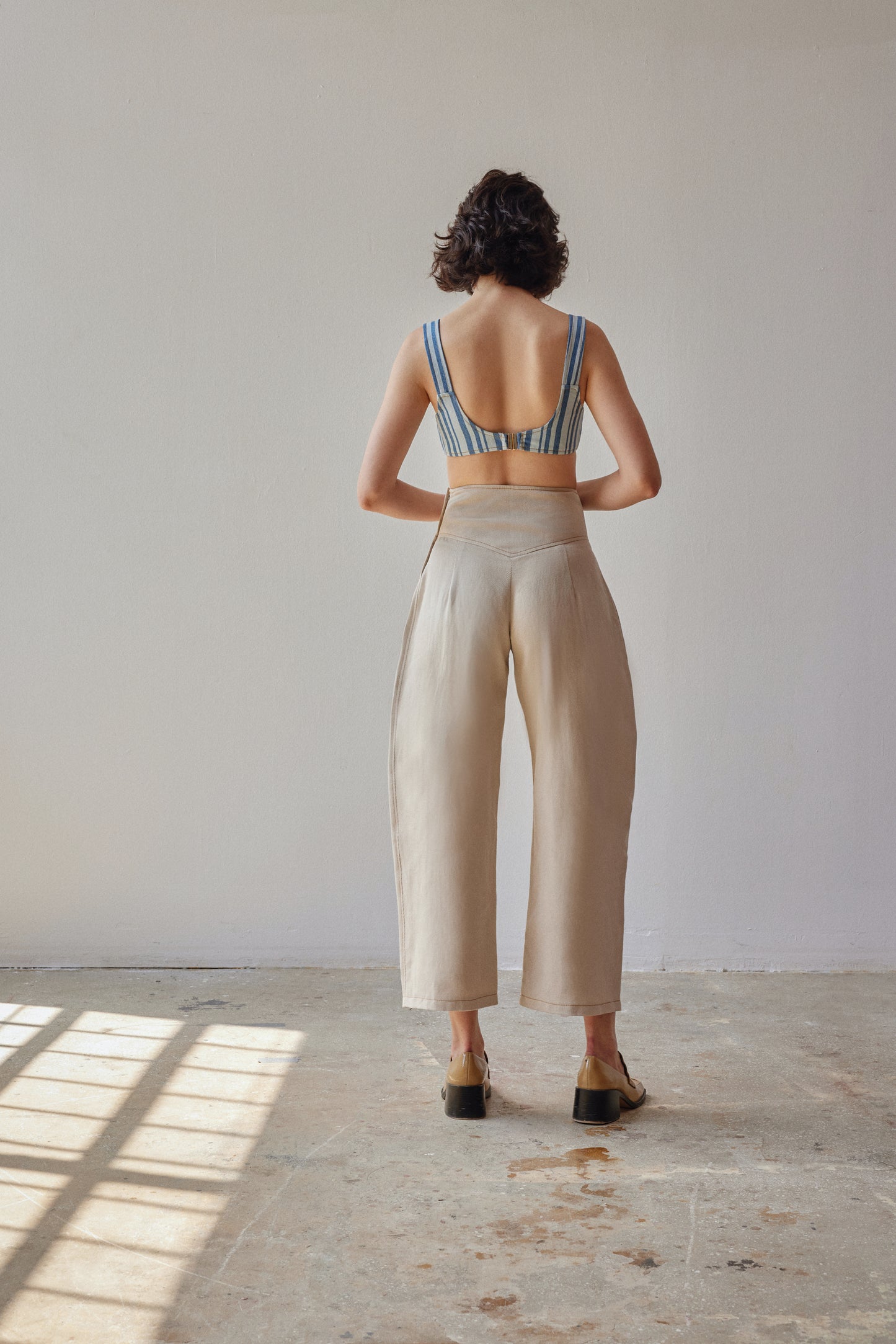 Aria Trousers - Beige