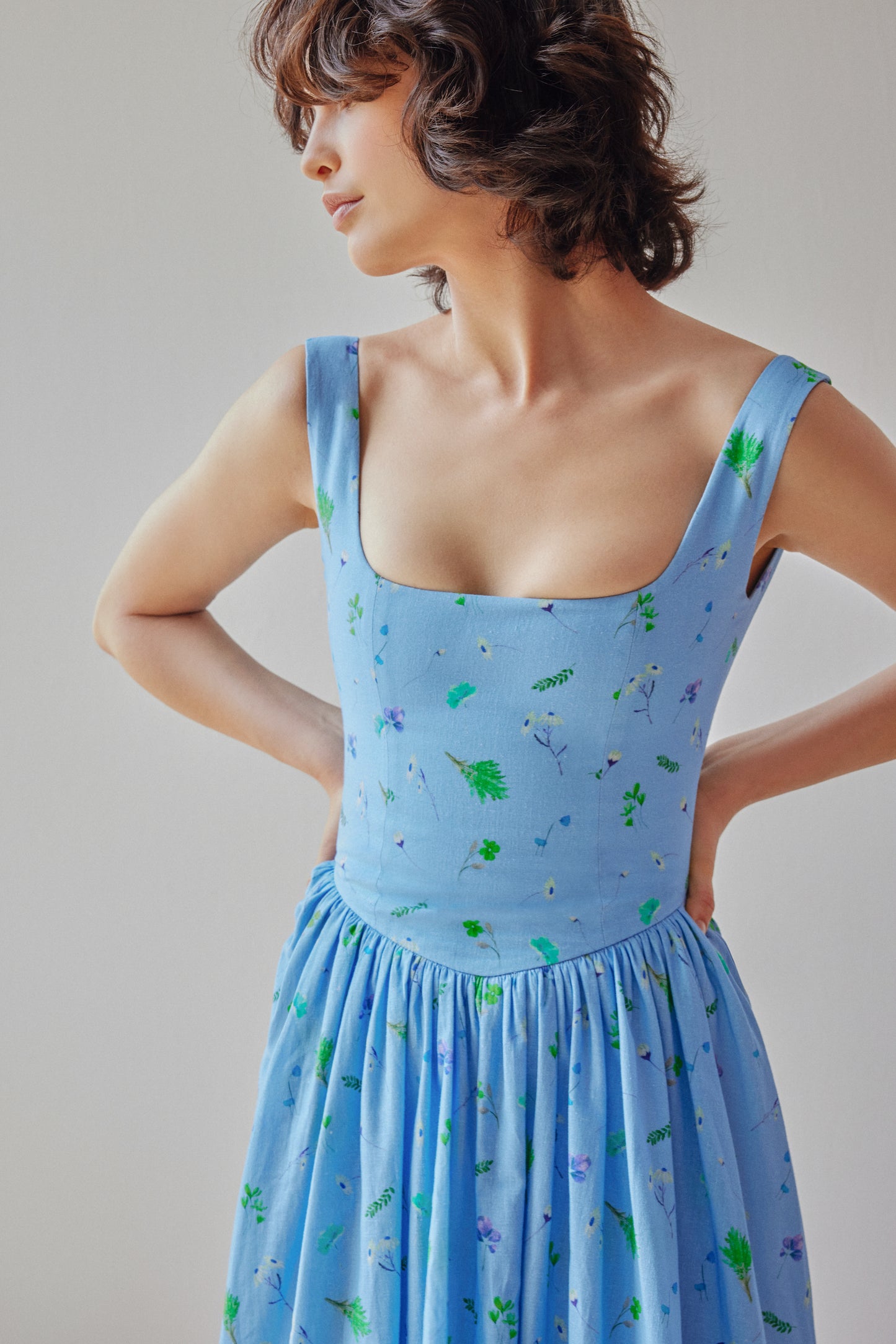 Dani Dress - Blue