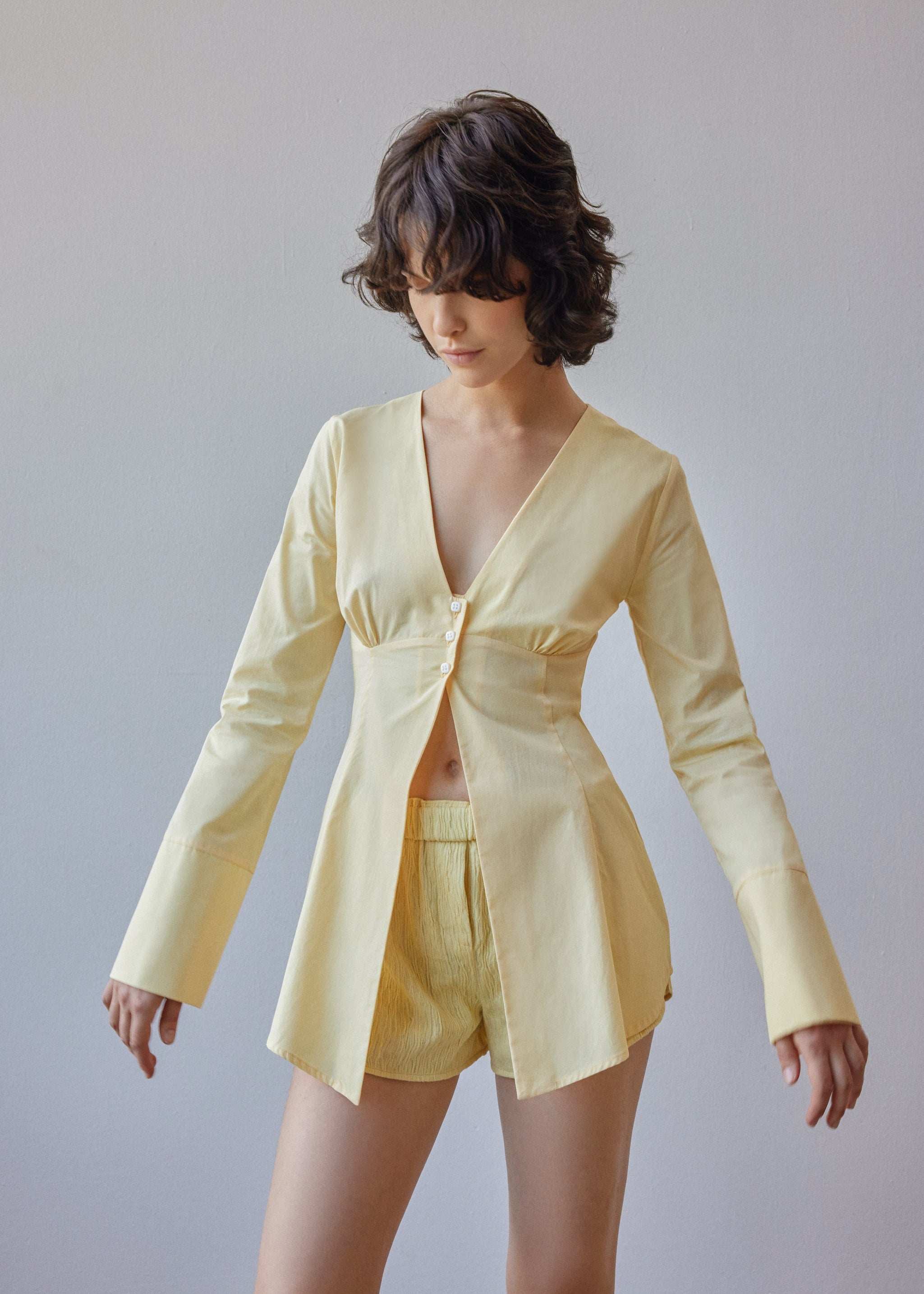 Demi Blouse - Yellow