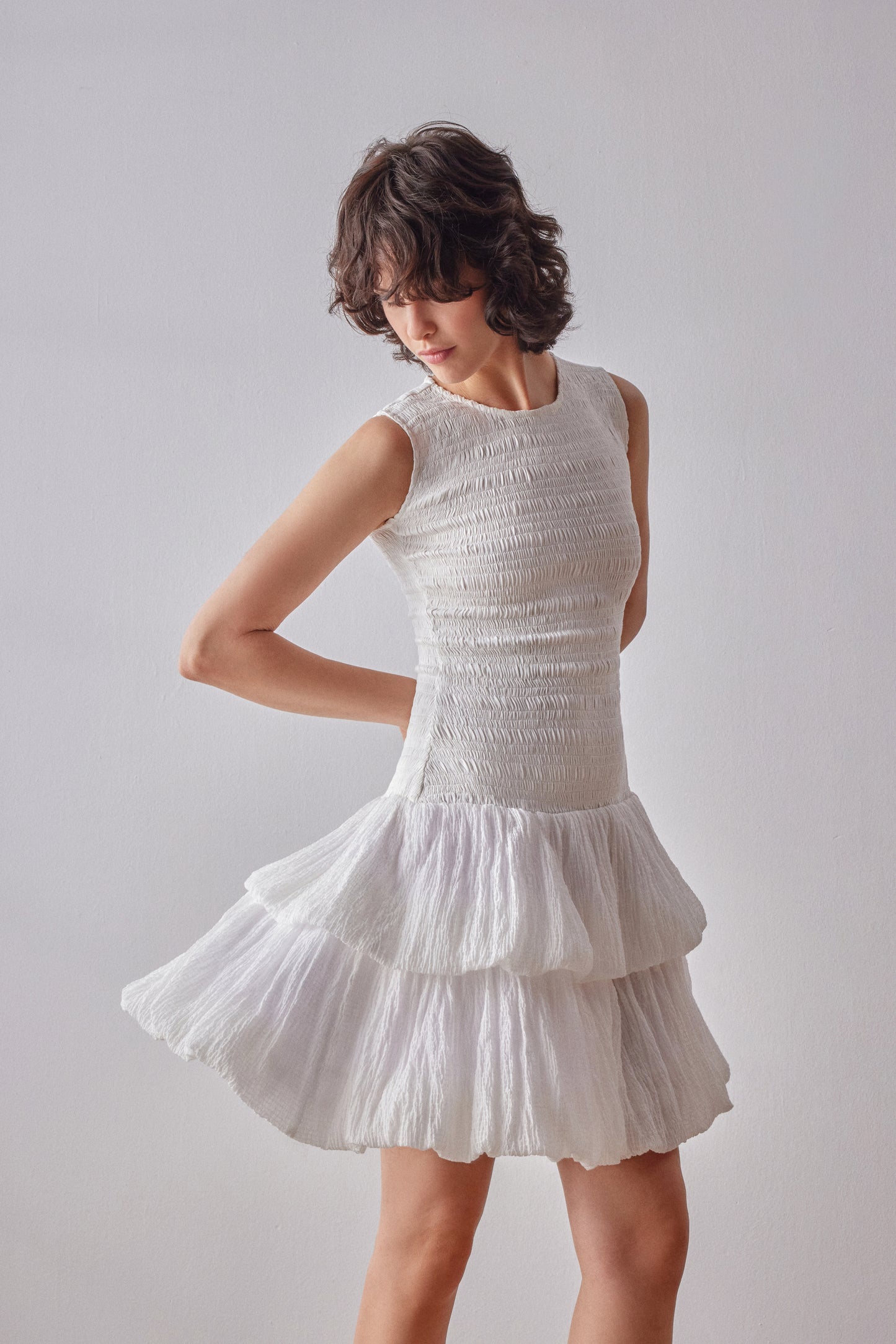 Emilia Dress - White