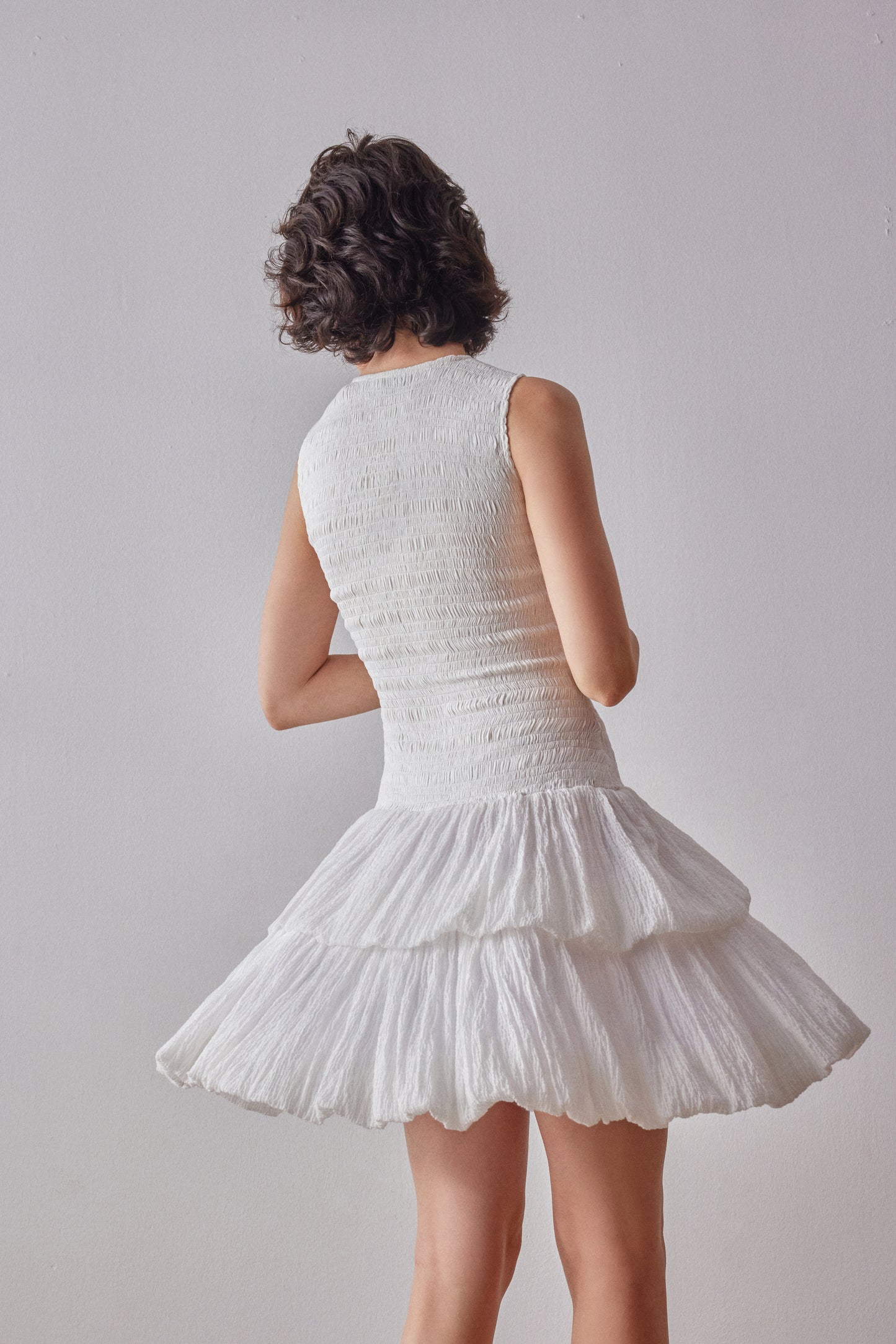Emilia Dress - White