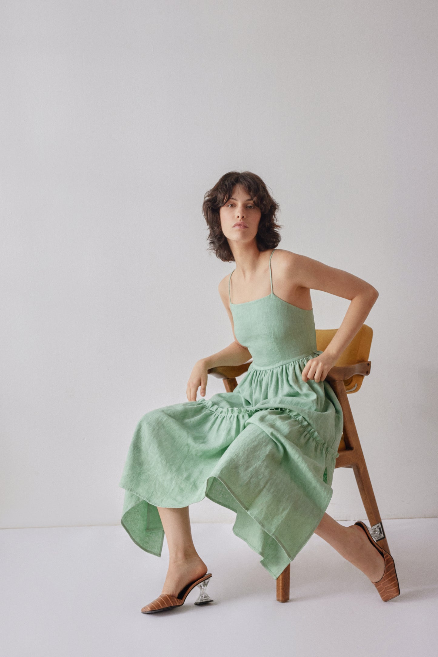 Holly Dress - Mint
