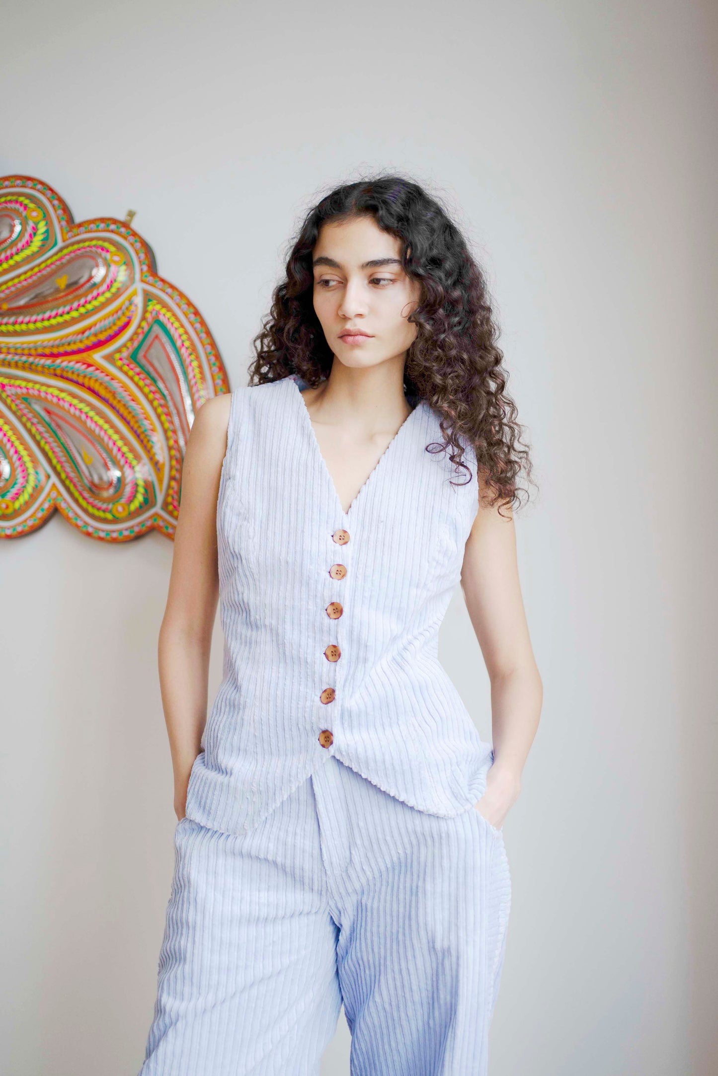 Wyatt Waistcoat - Lilac