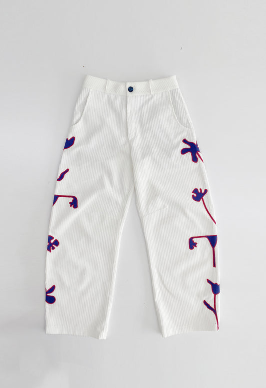 Ava Trousers - White