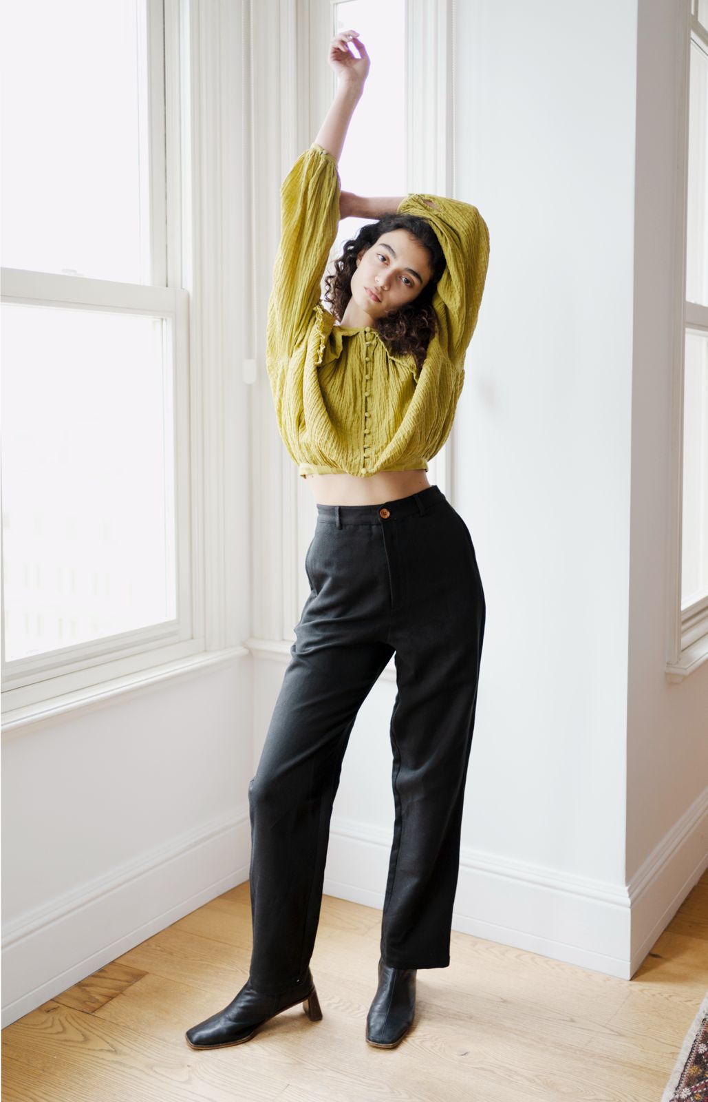 Juliet Top - Olive