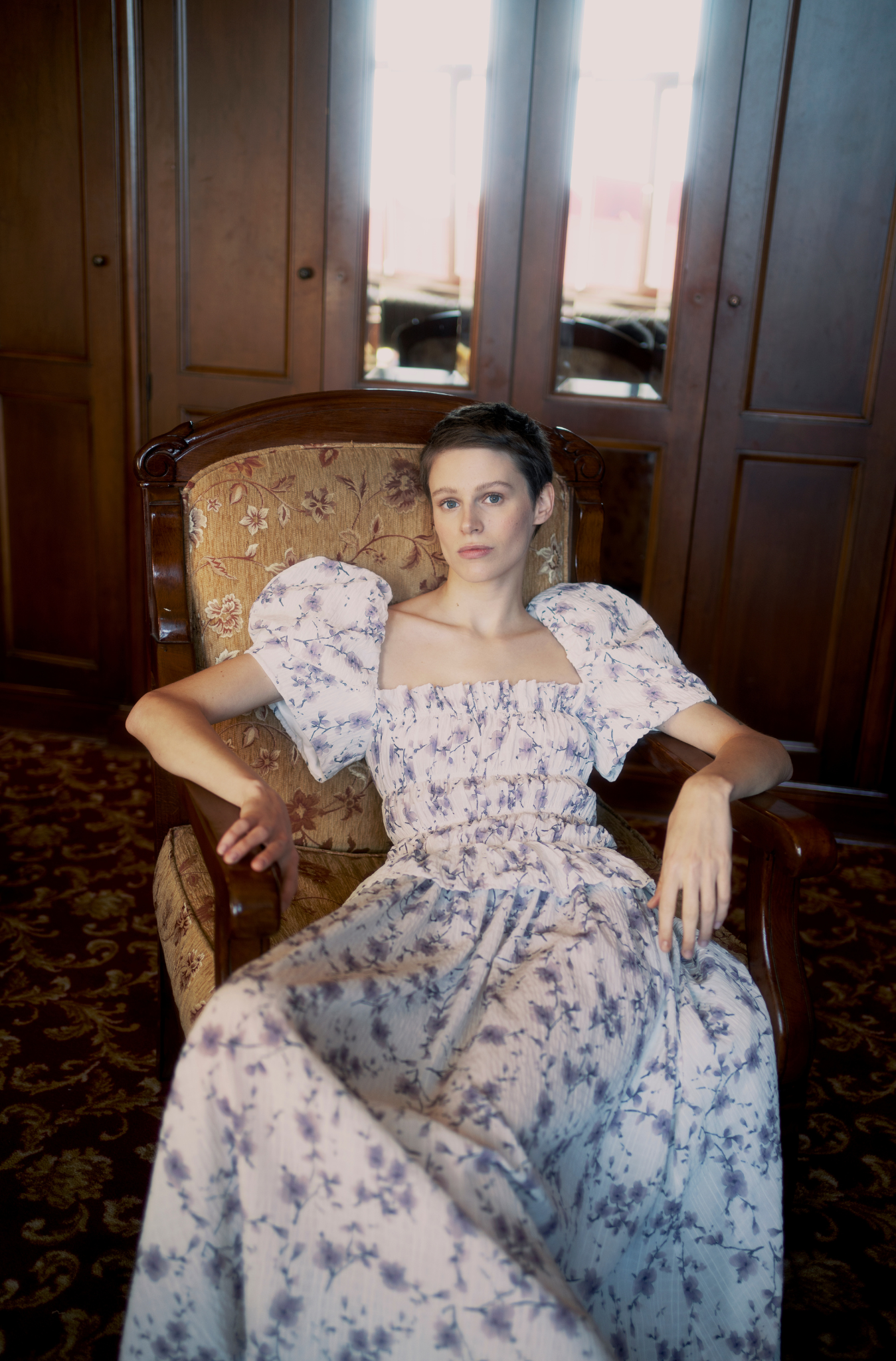 Belle Dress - Flower Print