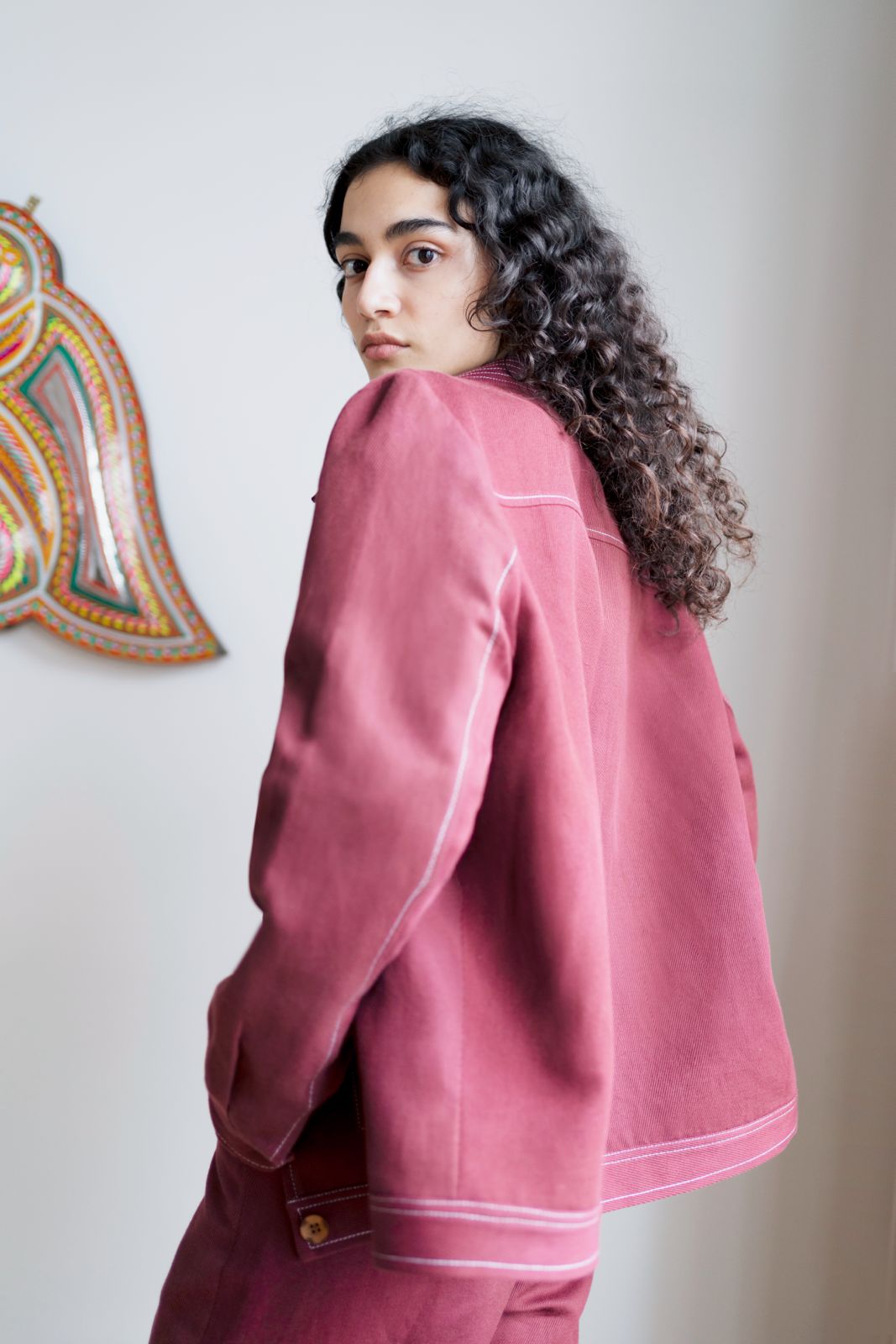 Pick Pocket Jacket - Burgundy - OhSevenDays