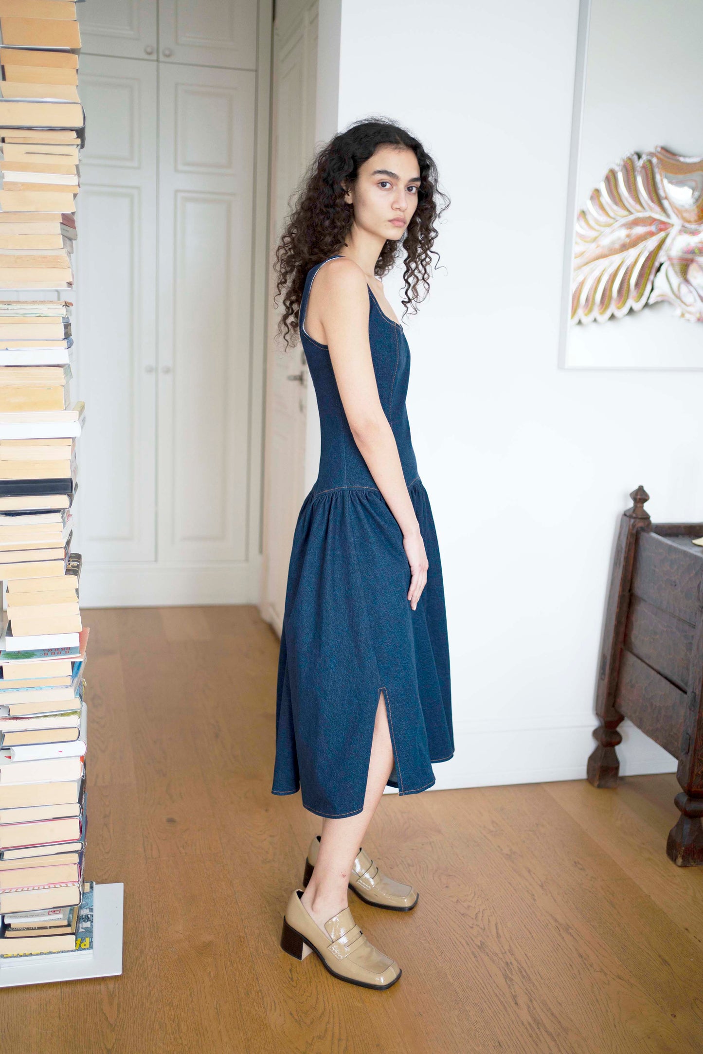 Danielle Dress - Dark Denim