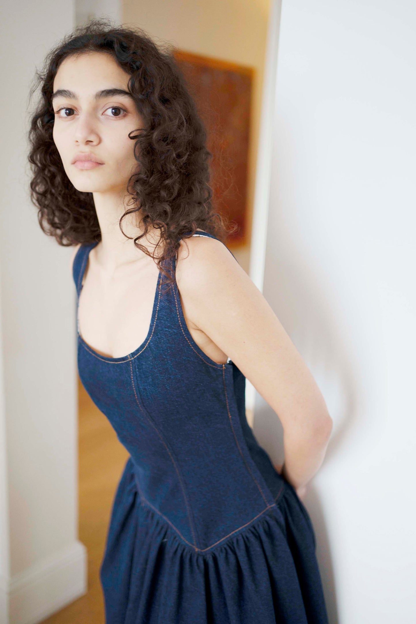 Danielle Dress - Dark Denim